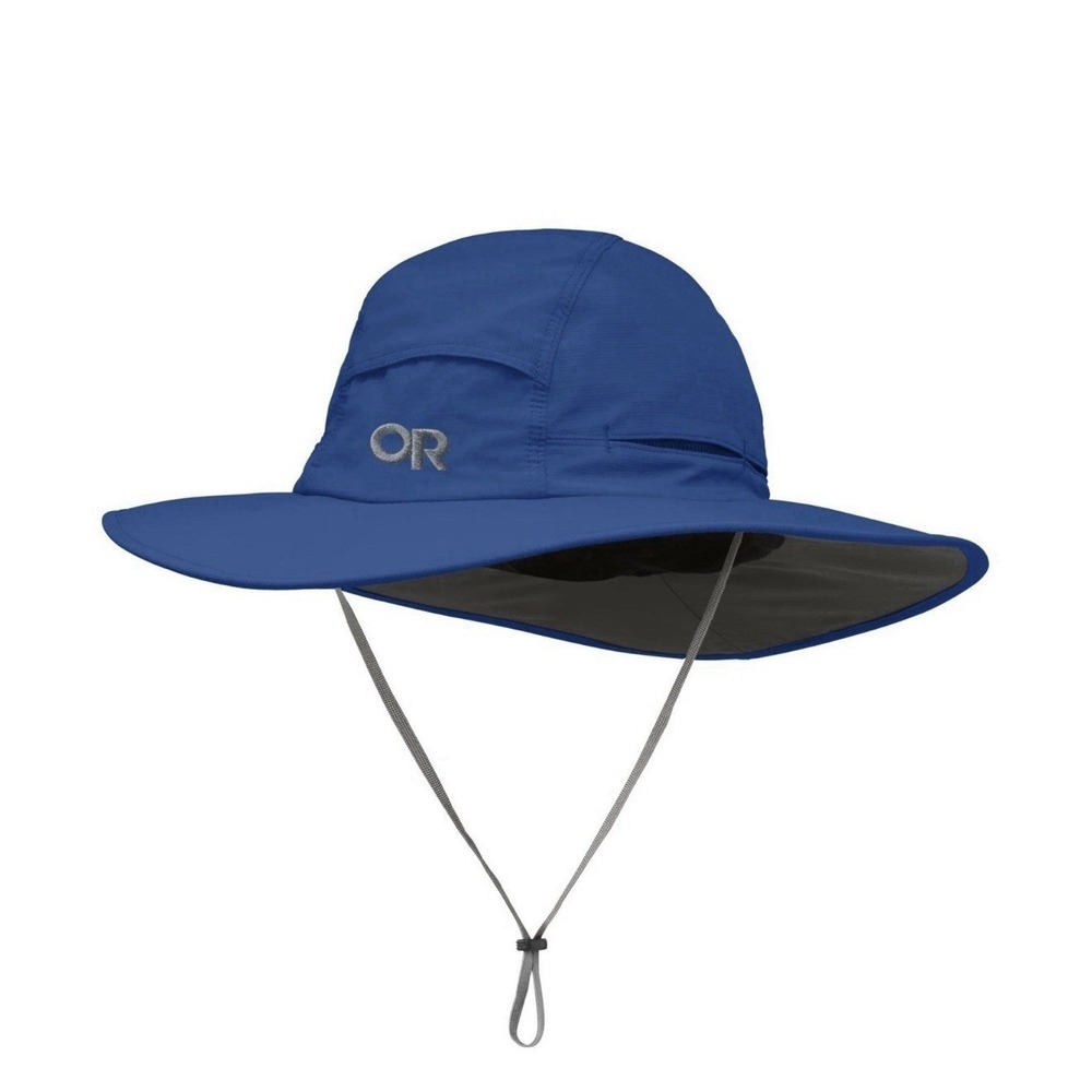 New Outdoor Research Sunbriolet Sun Hat Unisex M Blue UPF50+ bucket cap sombrero